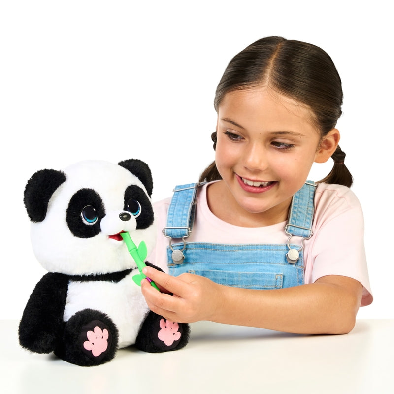 Little Live Pets My Baby Panda ChuChu Interactive Plush Toy + Free Activity Book