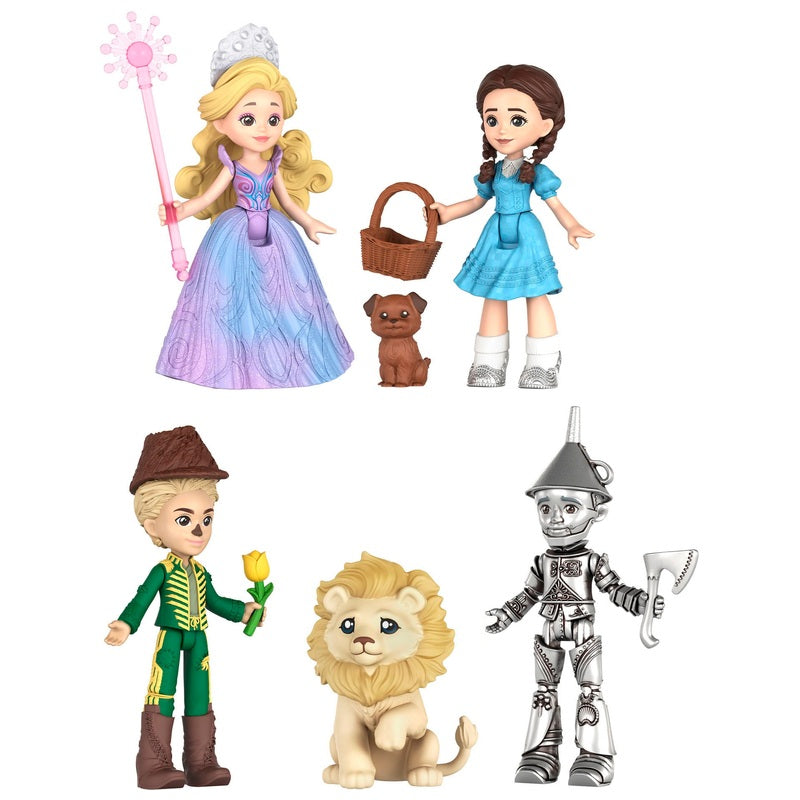 Wicked For Good Small Dolls Land of Oz 5 Pack + Free Activity Book