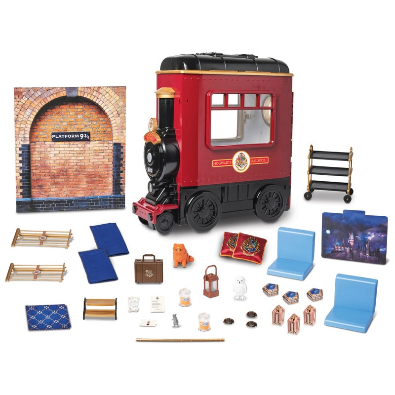 Harry Potter Hogwarts Express Playset + Free Activity Book Included