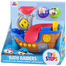 Big Steps Bath Raider Toy + Free Activity Book