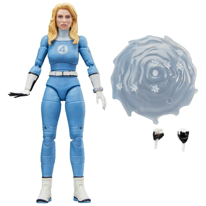 Marvel Legends Sue Storm Action Figure Fantastic Four First Steps + Free Activity Book