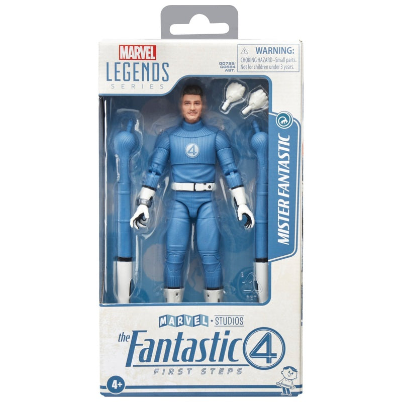 Marvel Legends Mister Fantastic Action Figure Fantastic Four First Steps + Free Activity Book