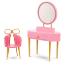 Our Generation Vanity Table & Chair Playset + Free Activity Book