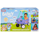 Little Tikes Bluey Grannie's Car Coupe Ride-On + Free Activity Book