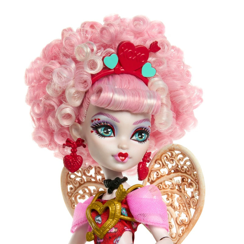 Monster High Scary Sweet Birthday Cupid Asteria Doll + Free Activity Book