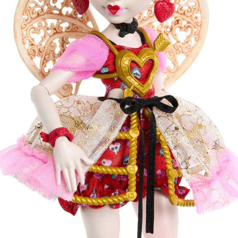 Monster High Scary Sweet Birthday Cupid Asteria Doll + Free Activity Book