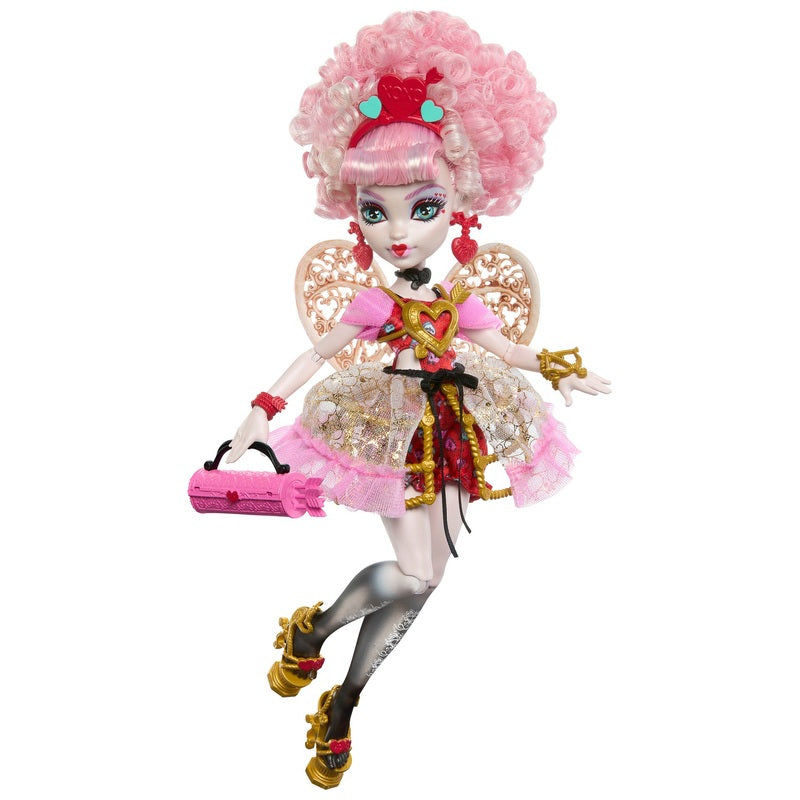 Monster High Scary Sweet Birthday Cupid Asteria Doll + Free Activity Book