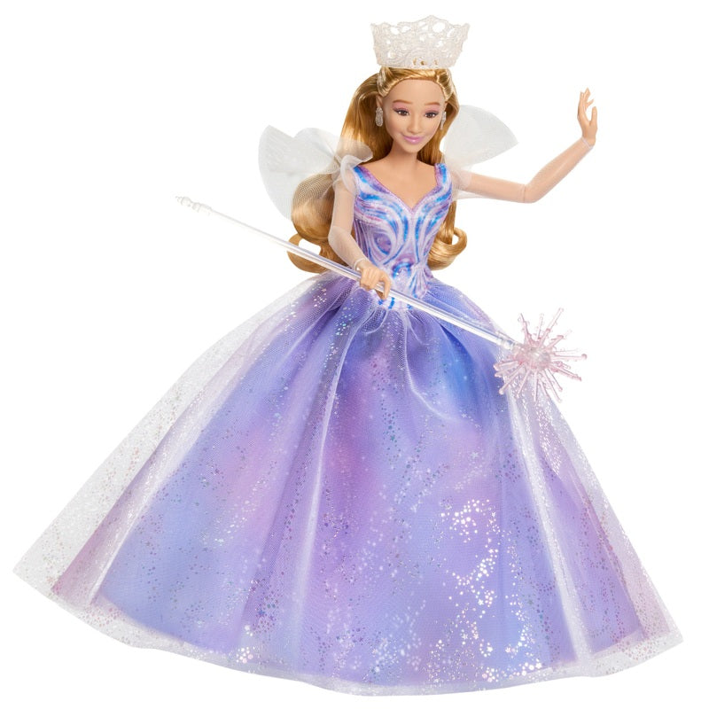 Wicked For Good Deluxe Glinda Fashion Doll 29cm + Free Activity Book