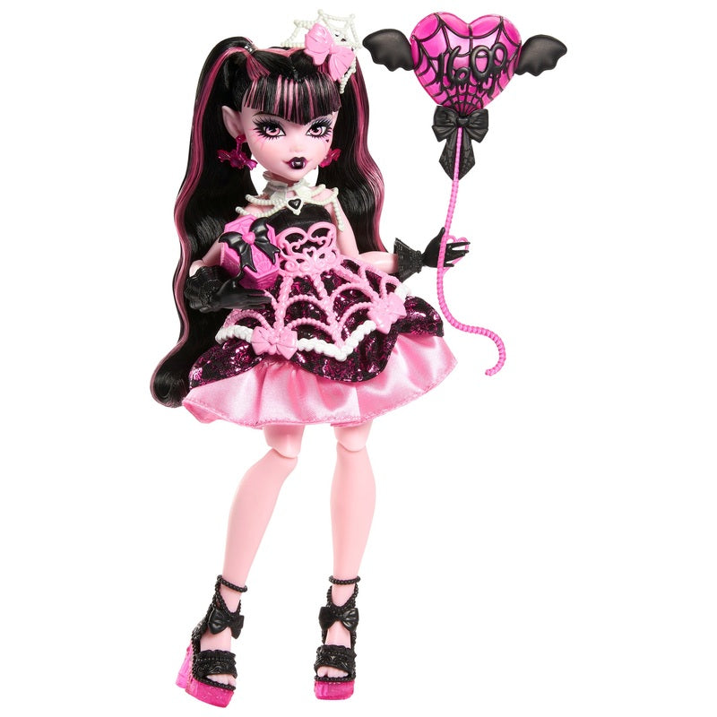 Monster High Scary Sweet Birthday Draculaura Doll + Free Activity Book
