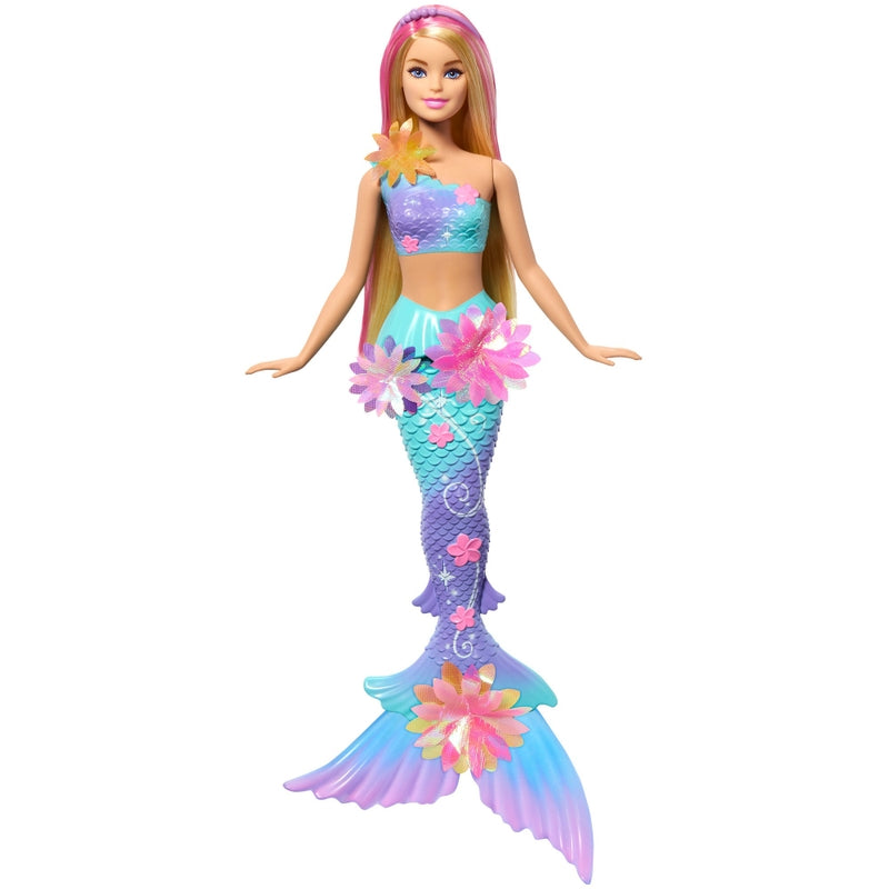 Barbie Flower Magic Mermaid Blonde Doll + Free Activity Book