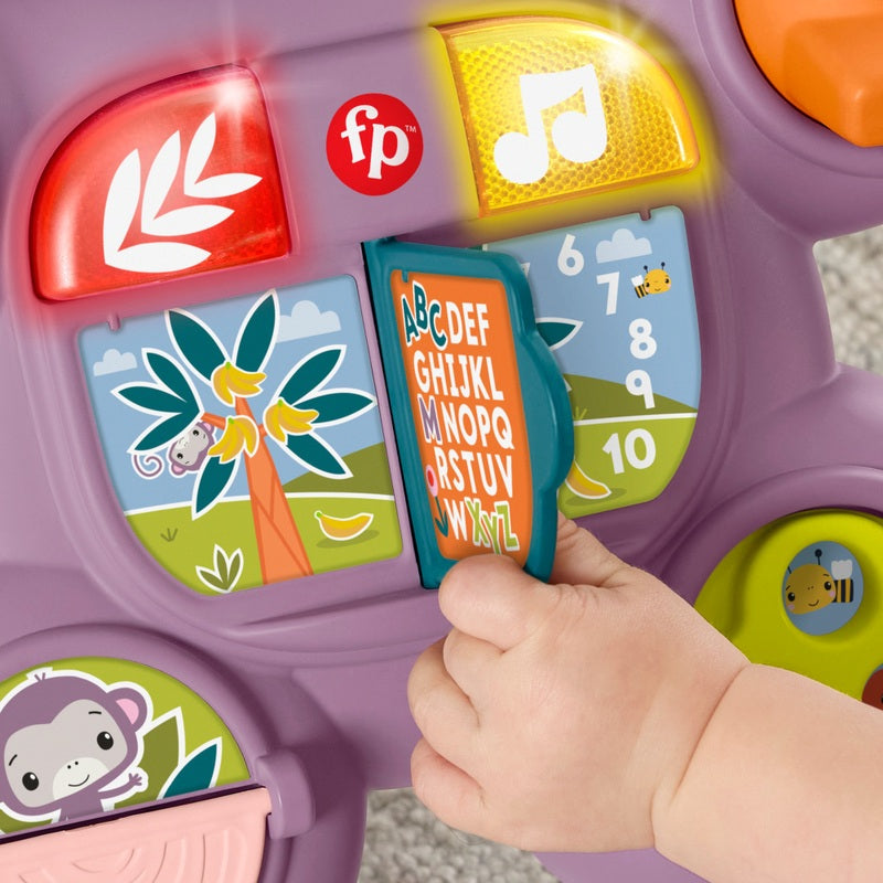 Fisher-Price Learn With Me Purple Monkey Walker – Free Activity Book