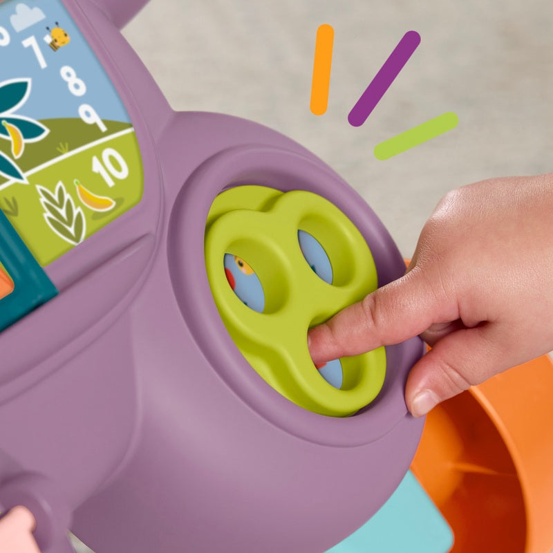 Fisher-Price Learn With Me Purple Monkey Walker – Free Activity Book