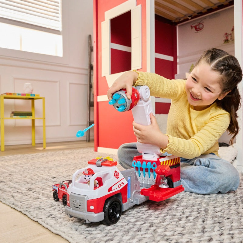 PAW Patrol Fire Rescue Truck with Lights & Sounds + Free Activity Book