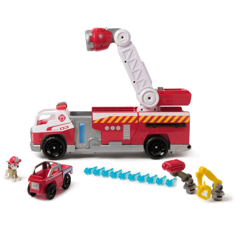 PAW Patrol Fire Rescue Truck with Lights & Sounds + Free Activity Book