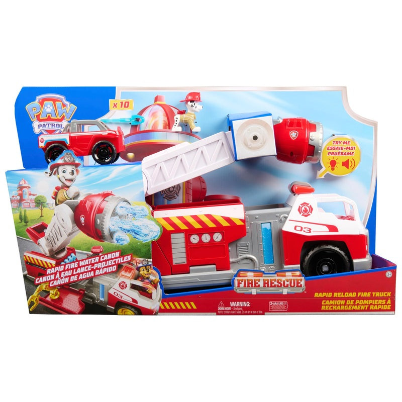 PAW Patrol Fire Rescue Truck with Lights & Sounds + Free Activity Book