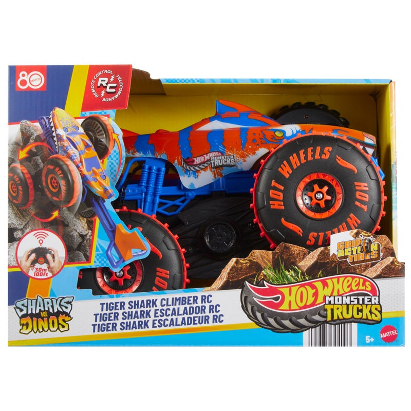 Hot Wheels Remote Control Tiger Shark 1:15 + Free Activity Book