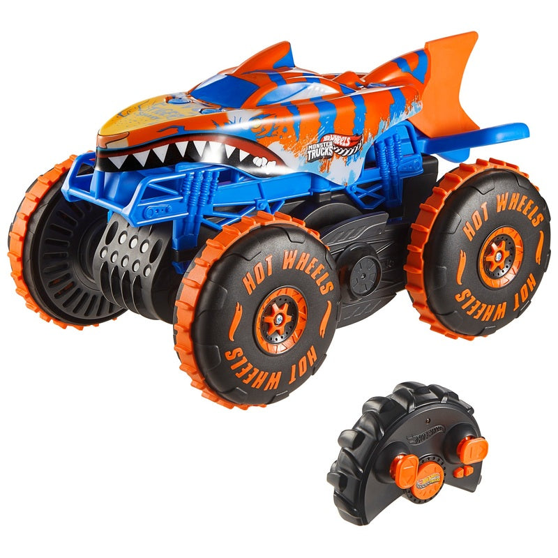 Hot Wheels Remote Control Tiger Shark 1:15 + Free Activity Book
