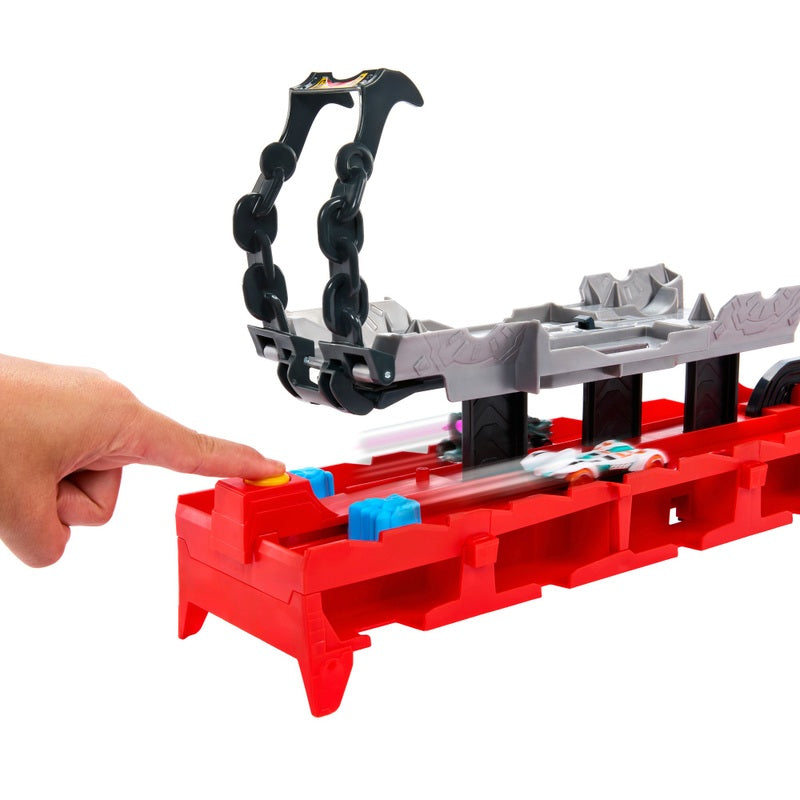 Hot Wheels Ultimate Dual Dragon Transporter + Free Gift Book