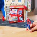 Marvel Spider-Man VenomVersus Web Slinging City Playset + Free Activity Book