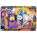 Marvel Spider-Man VenomVersus Web Slinging City Playset + Free Activity Book