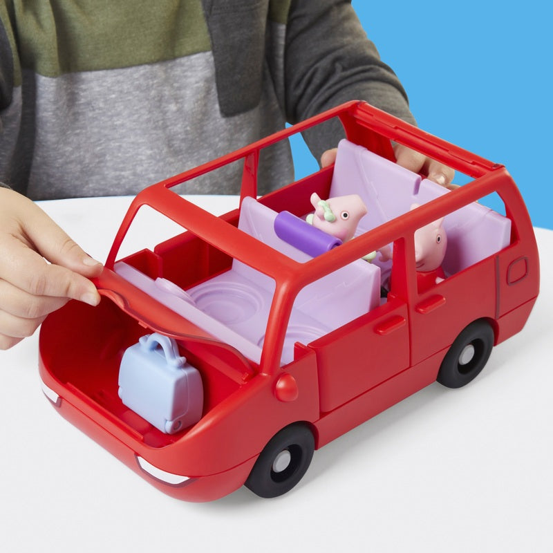Peppa Pig Big Family Car with Baby Evie + Free Activity Book
