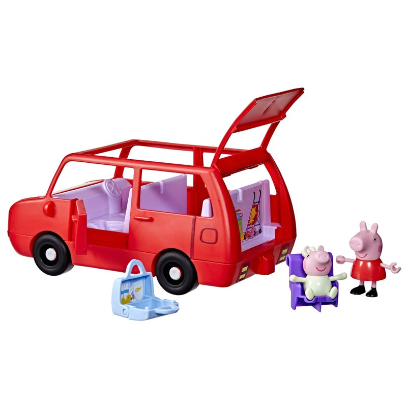 Peppa Pig Big Family Car with Baby Evie + Free Activity Book