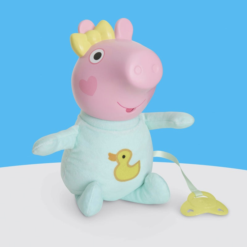 Peppa Pig Oinks & Snuggles Baby Evie Doll + Free Activity Book