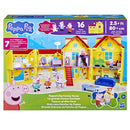 Peppa Pig’s Big Family House Playset with Baby Evie + Free Activity Book