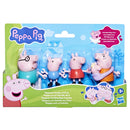 Peppa Pig Family of Five Figures Set with Baby Evie + Free Activity Book