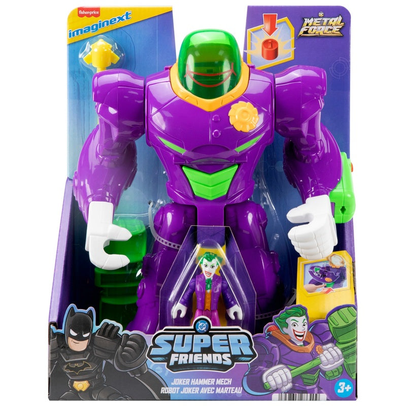 Fisher-Price Imaginext DC Super Friends Batman Mech + Free Activity Book