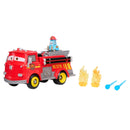Disney Pixar Cars Race & Rescue Fire Truck Playset + Free Activity Book