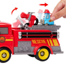 Disney Pixar Cars Race & Rescue Fire Truck Playset + Free Activity Book