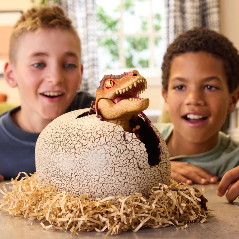 Jurassic World Primal Hatch T. Rex +Free Activity Book Included