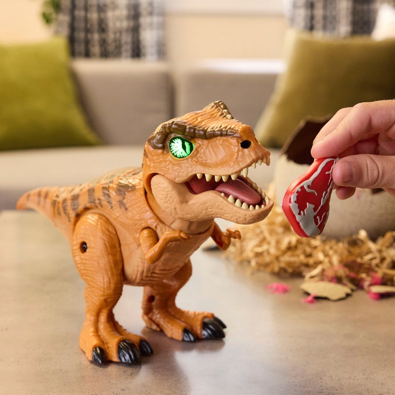 Jurassic World Primal Hatch T. Rex +Free Activity Book Included