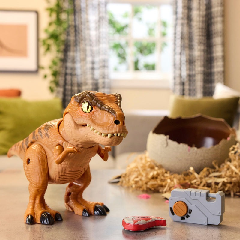 Jurassic World Primal Hatch T. Rex +Free Activity Book Included