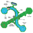 Peppa Pig Whizz-Around Bobbing Along Boat Trip Playset + Free Activity Book