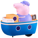 Peppa Pig Whizz-Around Bobbing Along Boat Trip Playset + Free Activity Book