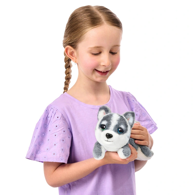 Little Live Pets My Really Real Puppy Mini Aurora the Husky + Free Activity Book