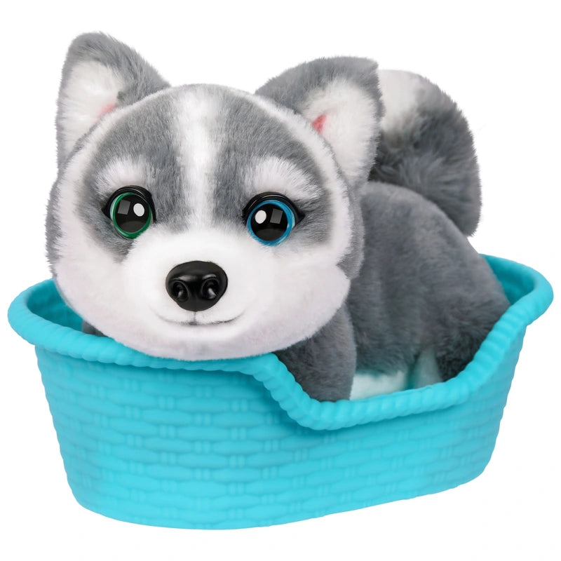 Little Live Pets My Really Real Puppy Mini Aurora the Husky + Free Activity Book
