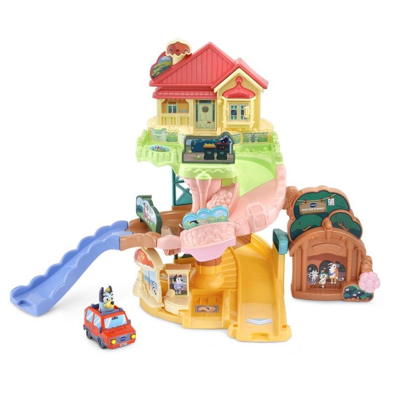 VTech Bluey Toot-Toot Drivers Road Trip Set + Free Activity Book