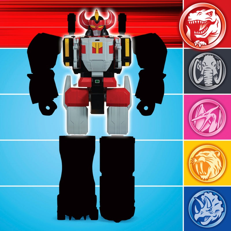 Mighty Morphin Power Rangers Re-Ignition Dinozord Mastodon Figure + Free Activity Book