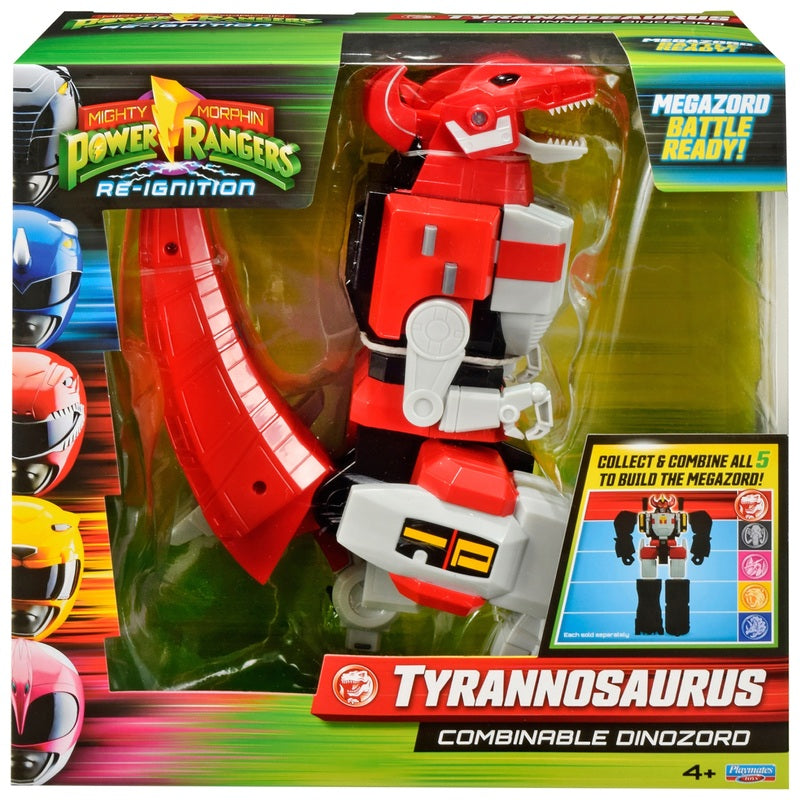 Mighty Morphin Power Rangers Re-Ignition Dinozord Mastodon Figure + Free Activity Book