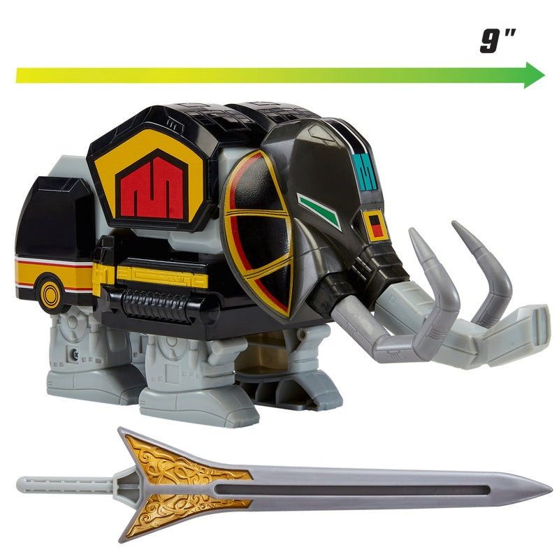 Mighty Morphin Power Rangers Re-Ignition Dinozord Mastodon Figure + Free Activity Book