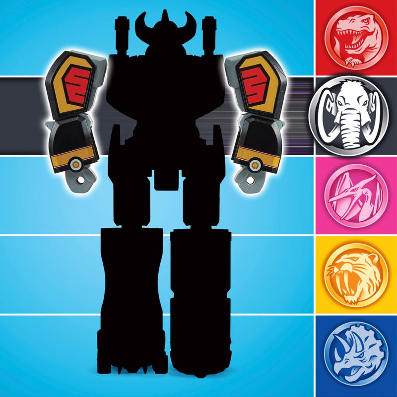Mighty Morphin Power Rangers Re-Ignition Dinozord Mastodon Figure + Free Activity Book