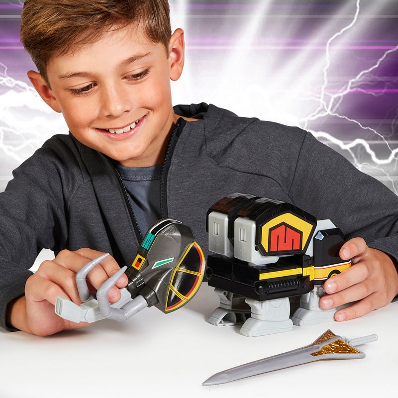 Mighty Morphin Power Rangers Re-Ignition Dinozord Mastodon Figure + Free Activity Book
