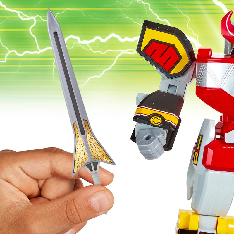 Mighty Morphin Power Rangers Ultimate Megazord Re-Ignition Action Figure + Free Activity Book
