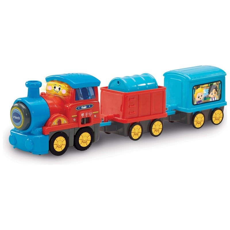 VTech Toot-Toot Drivers Learn & Go Train Playset + Free Activity Book