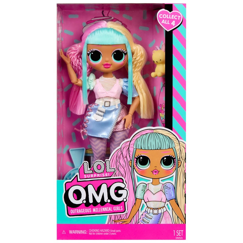 L.O.L. Surprise! O.M.G. Fashion Doll Candylicious + Free Activity Book