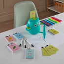 Crafty Co. Kids Drawing Robot Set – 100 Drawing Cards & 12 Colour Markers