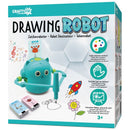 Crafty Co. Kids Drawing Robot Set – 100 Drawing Cards & 12 Colour Markers